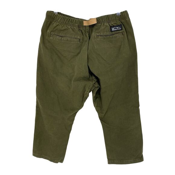 Manastash Climbing Knickers Crop Pants - Men's Size M - Green - Picture 2 of 8